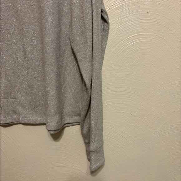 NIC+ZOE Gray Long Sleeve Relaxed Crew Neck Sweater - Picture 7 of 8